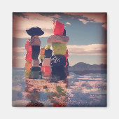 Seven Magic Mountains Magnet (Voorkant)