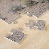 Seven Magic Mountains Nevada. Kerstgroeten Legpuzzel (Zijkant)