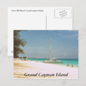 Seven Mile Beach, Grand Cayman Island Briefkaart (Voorkant / Achterkant)