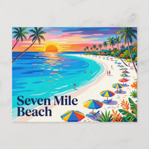 Seven Mile Beach Jamaica Briefkaart