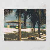 Seven Mile Beach Kaart, Grand Cayman Island Briefkaart (Voorkant)