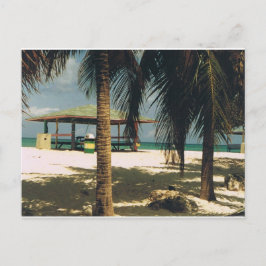Seven Mile Beach Kaart, Grand Cayman Island Briefkaart