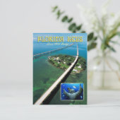 Seven Mile Bridge & Pigeon Key, Florida Keys Briefkaart (Staand voorkant)