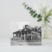 Seven Oaks Plantation, Westwego LA Briefkaart (Staand voorkant)