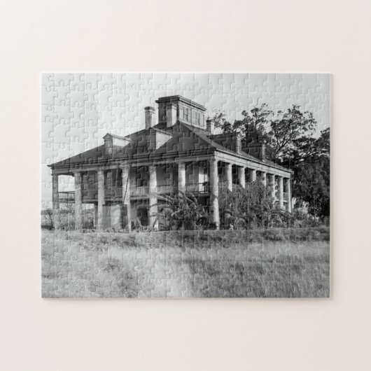 Seven Oaks Plantation, Westwego LA Puzzle Legpuzzel (Horizontaal)