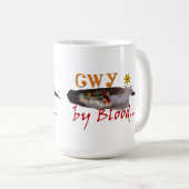 Seven Pointed Star Cherokee door bloedontwerp Koffiemok (Voorkant rechts)