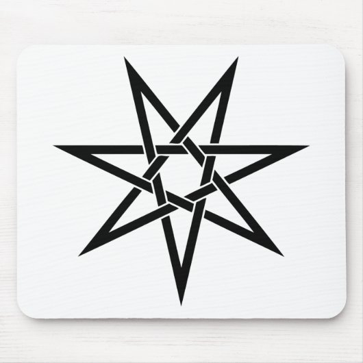 Seven Pointed Star Muismat (Voorkant)