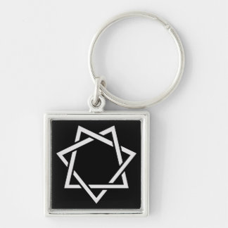 Seven Pointed Star Sleutelhanger