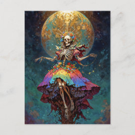 Seven Powers Santa Muerte Briefkaart