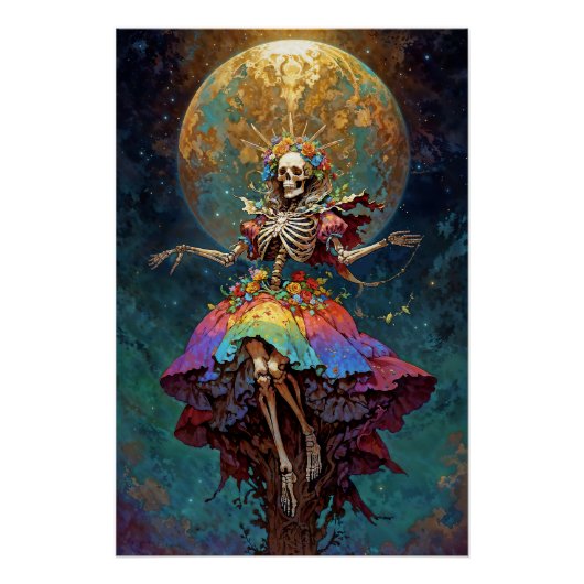 Seven Powers Santa Muerte Perfect Poster (Voorkant)
