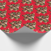 Seven Pugs-a-Posing Cadeaupapier (Hoek)