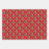 Seven Pugs-a-Posing Inpakpapier Vel (Voorkant 3)