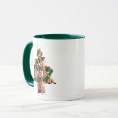 Seven Pugs-a-Posing Mok (Voorkant links)