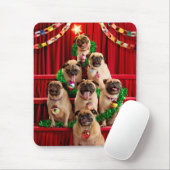 Seven Pugs-a-Posing Muismat (Met muis)