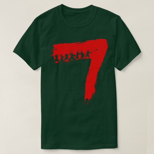 Seven Samurai 1 T-shirt (Design voorkant)