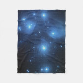 Seven Sisters Star Cluster Pleiades Messier 45 Fleece Deken (Voorkant)