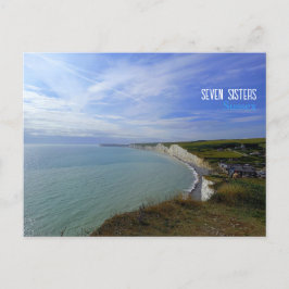 Seven Sisters, Sussex, UK Briefkaart
