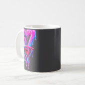 Seven Six 67 Drip Basketbal Aangepast Koffiemok (Voorkant links)