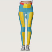 SEVEN SKULL BY MASANSER PIXELAT LEGGINGS (Voorkant)