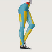 SEVEN SKULL BY MASANSER PIXELAT LEGGINGS (Rechts)