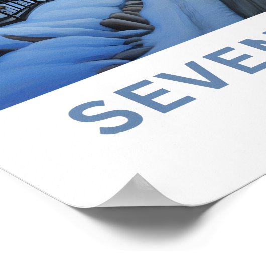 Seven Spring Mountain Resort Travel Print (Hoek)