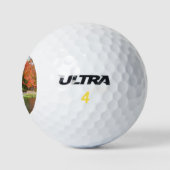 Seven Springs Fall Bridge III Herfstlandschap Golfballen (Logo)