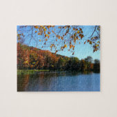 Seven Springs-Herfst Trees en Pond Legpuzzel (Horizontaal)