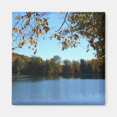 Seven Springs-Herfst Trees en Pond Magneet (Voorkant)