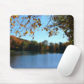 Seven Springs-Herfst Trees en Pond Muismat (Met muis)