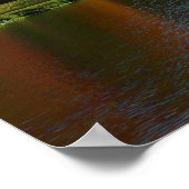 Seven Springs-Herfst Trees en Pond Poster (Hoek)