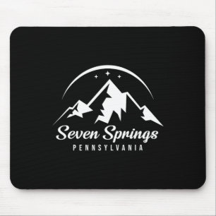 Seven Springs Pennsylvania Ski Resort Skiën Snowb Muismat