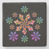 Seven Star Mantis Stenen Onderzetter (Voorkant)