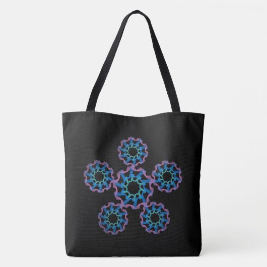 Seven Star Mantis Tote Bag (Achterkant)