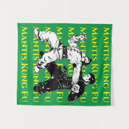 Seven Star Mantis Wandkleed (Voorkant (horizontaal))