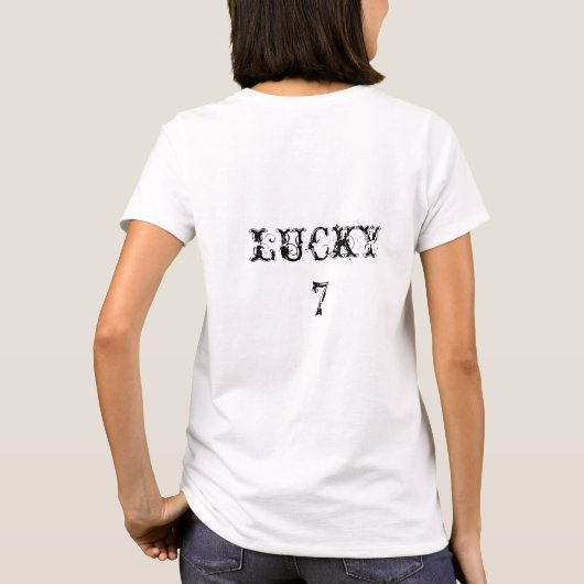 SEVEN T-SHIRT (Achterkant)
