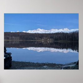 Seventeenmile Lake Alaska Poster @3dudes1life