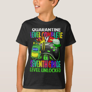 Seventh Grade Level Unlocked T-shirt