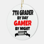 Seventh Grader Gamer Keramisch Ornament (Links)