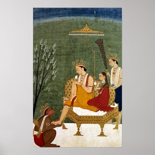 Seventh Incarnation of Vishnu as Rama-Chandra Poster (Voorkant)