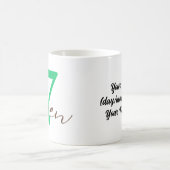 Seventh Year with Personalization Koffiemok (Center)