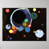 Several Circles, abstracte kunst van Kandinsky, Poster (Voorkant)