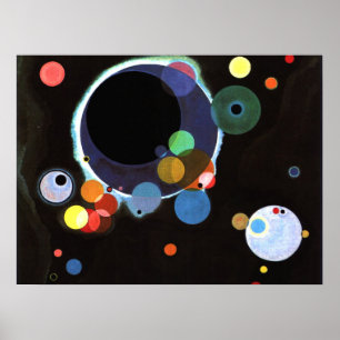 Several Circles, abstracte kunst van Kandinsky, Poster