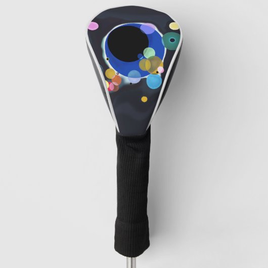 Several Circles, Vassily Kandinsky digitaal Golfheadcover (Voorkant)