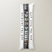 Several Photos Collage Inspiron Family Lichaamskussen (Achterkant (Verticaal))