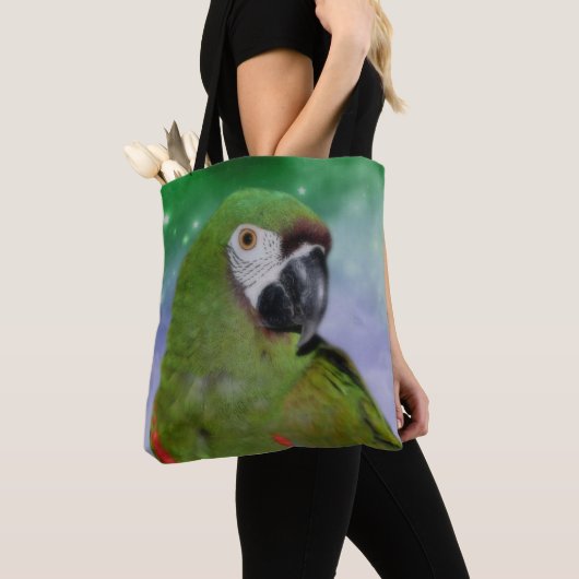 Severe Macaw Parrot Bird Tote Bag (Dichtbij)