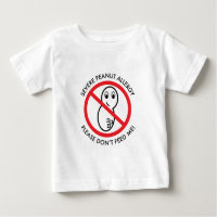 Severe Peanut Allergy Baby T-Shirt