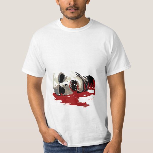Severed Zombie Head T-shirt (Voorkant)