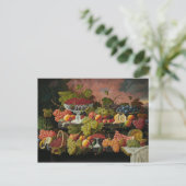 Severin Roesen - tweeledig leven met fruit Briefkaart (Staand voorkant)