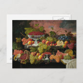 Severin Roesen - tweeledig leven met fruit Briefkaart (Voorkant / Achterkant)