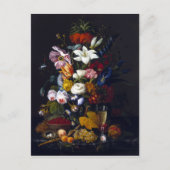 Severin Roesen Victoriaans Bouquet Briefkaart (Voorkant)